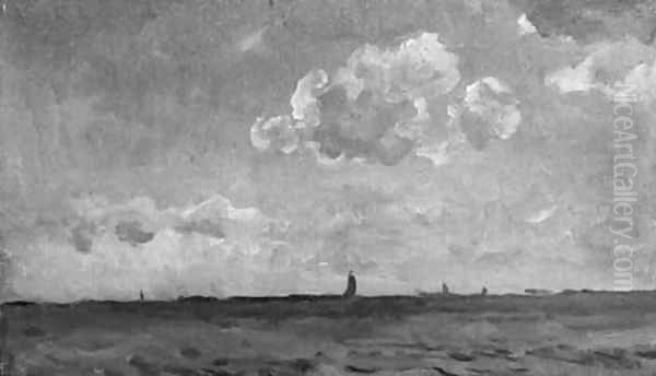 Shipping on the Zuiderzee - view 1