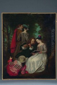L'accord Parfait by Jean-Antoine Watteau