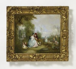 Fete Galante by Jean-Antoine Watteau