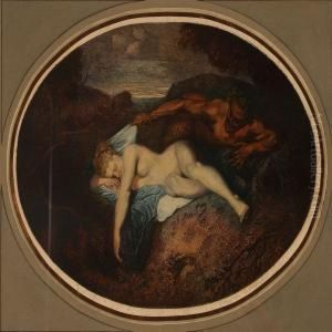Bacchus And Ariadne by Jean-Antoine Watteau