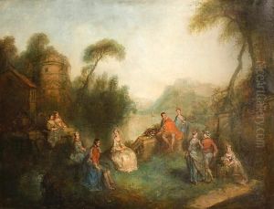 Fete Galante by Jean-Antoine Watteau