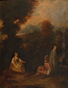Fete Champetre by Jean-Antoine Watteau