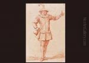 Le Clown by Jean-Antoine Watteau