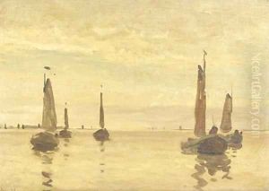 Approaching shore by Willem Bastiaan Tholen