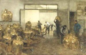 Melkinrichting de Sierkan at the milk factory by Willem Bastiaan Tholen