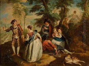 Plaisirs Champetres by Jean-Antoine Watteau