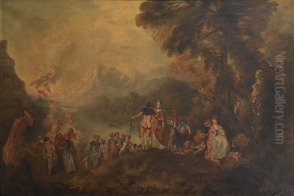 The Pilgrimage To The Island Of Cythera - view 1
