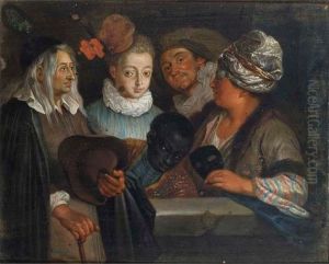 A Group Of Actors Of The Comedie-francaise