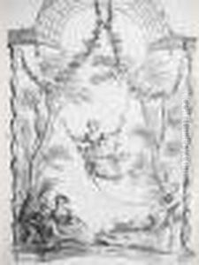L'escarpolette by Jean-Antoine Watteau