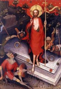 The Resurrection by Master of the Trebon Altarpiece