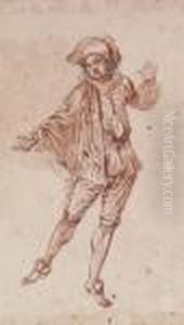 An Actor Gesturing To The Left