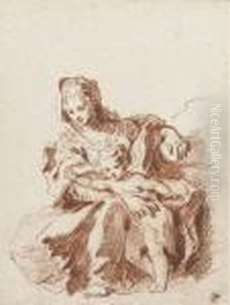 The Virgin And Child, After Schedoni - view 1