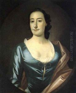 Portrait of Elizabeth Prioleau Roupell by Jeremiah Theus