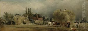 Carting Hay by Frederick Waters Watts