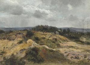 A View Of Hampstead Heath by Frederick Waters Watts