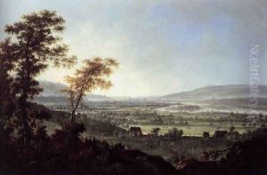 View of Dresden from the Loessnitz Heights 1751