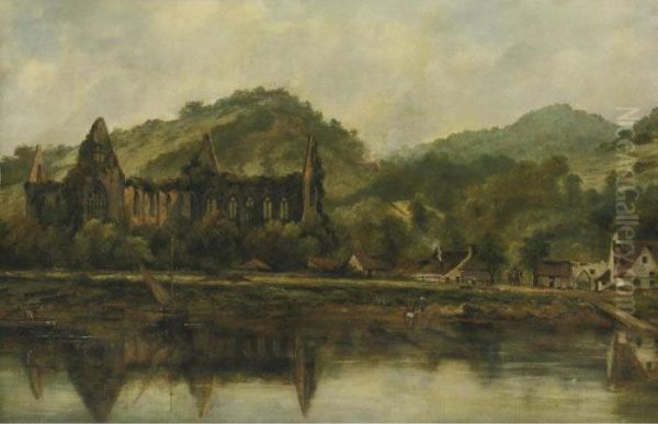 Tintern Abbey On The Wye - view 1