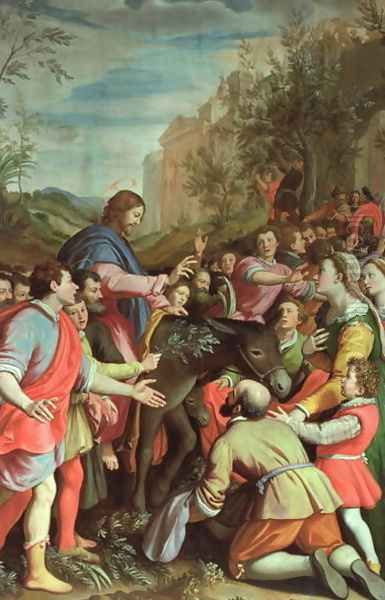 The Entry of Christ into Jerusalem - view 1
