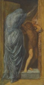 Love And Death by George Frederick Watts