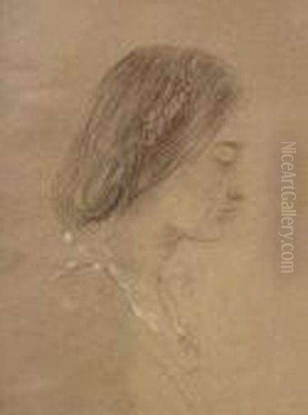Together With One Other Portrait Study Of A Lady - view 1