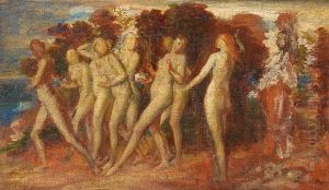 A Bacchanal by George Frederick Watts