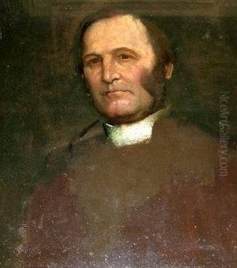 Portrait Of Frederick Temple by George Frederick Watts