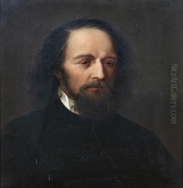 A Portrait Of Alfred, Lord Tennyson(1809-1892) - view 1