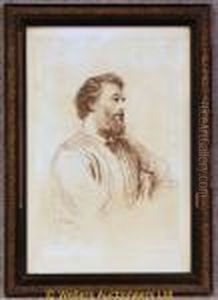 Sir Frederick Leighton by George Frederick Watts