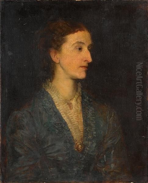 Portrait Of George (aristides) 
Eumorfopoulos(1863-1939); Portrait Of His Wife Julia, Nee 
Scaramanga(1864-1944) - view 1