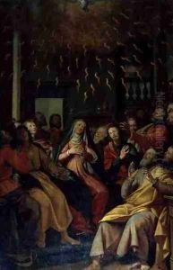 The Pentecost, c.1598 by Santi Di Tito