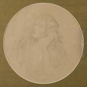 A Sketch Of Ellen Terry by George Frederick Watts