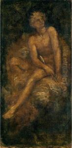 Study For 'hyperion' by George Frederick Watts