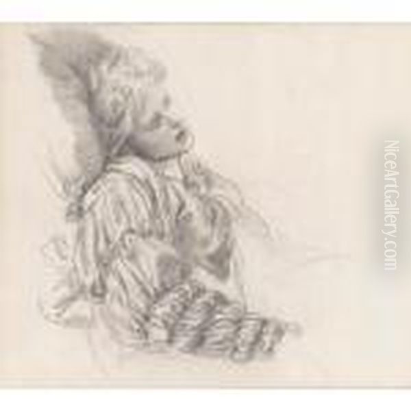 Ellen Terry Asleep - view 1