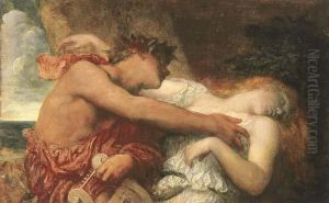 Orpheus And Eurydice by George Frederick Watts
