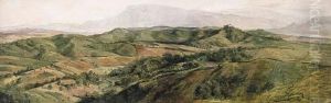 A Panoramic Tuscan Landscape A Panoramic Tuscan Landscape