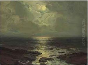 Moonlit Coast by Frederick Judd Waugh