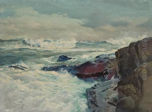 Wash Of Great Seas by Frederick Judd Waugh