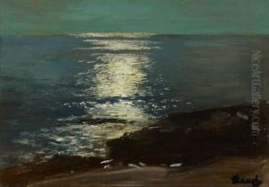 Moonlight On The Sea by Frederick Judd Waugh