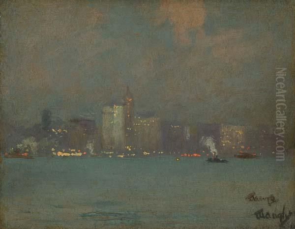 Twilight, New York City - view 1