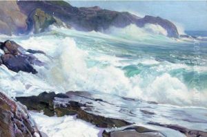 Dashing Water by Frederick Judd Waugh