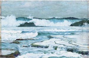 Breaking Surf by Frederick Judd Waugh