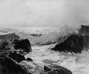 Crashing Waves by Frederick Judd Waugh