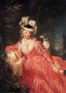 Wilhelmine Encke, Countess Lichtenau 1776 by Anna Dorothea Therbusch