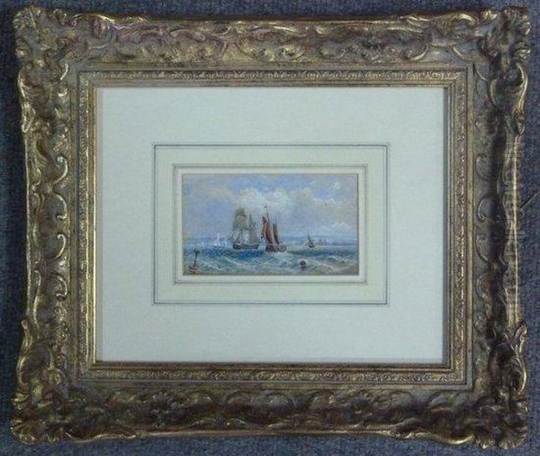 Ships Off The Coast - view 1