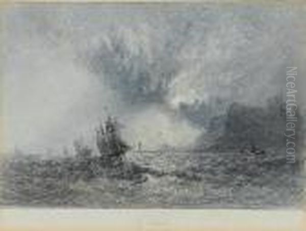 A Sudden Squall Off Whitby - view 1