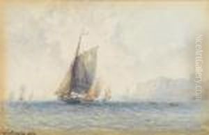 Heading Up The Coast With Whitby Astern