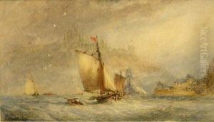 Fishing Boats Leaving Whitby