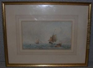 Sailingboats Of The Whitby Coast by George Weatherill