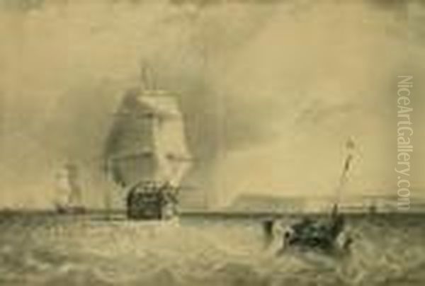 After George Chambers: Shipping Off The Coast - view 1