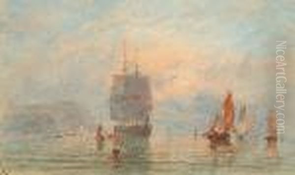 Shipping Off The North East Coast - view 1